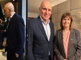José Luis Espert junto a Horacio Rodríguez Larreta y Patricia Bullrich.