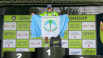 El ciclista neuquino Miguel Messineo ganó el Mundial en Estados Unidos