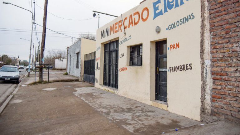 El comercio de la calle Belgrano.