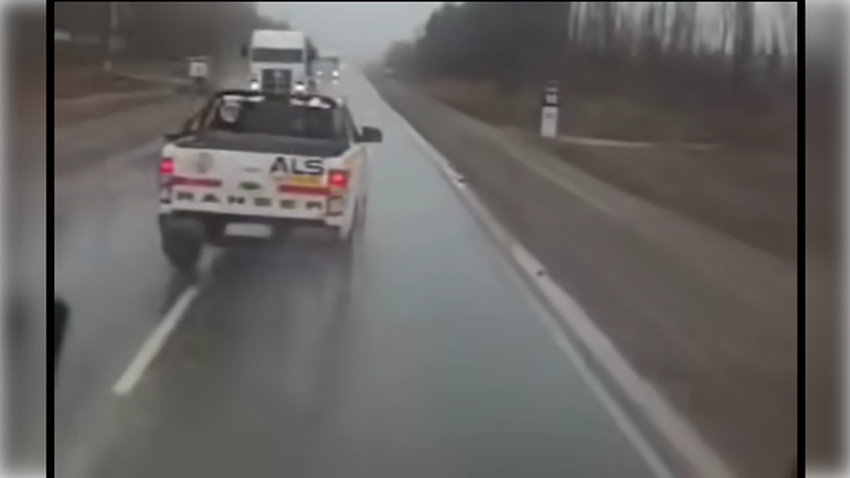Un nuevo caso de imprudencia al volante se registró en la ruta 7.&nbsp;