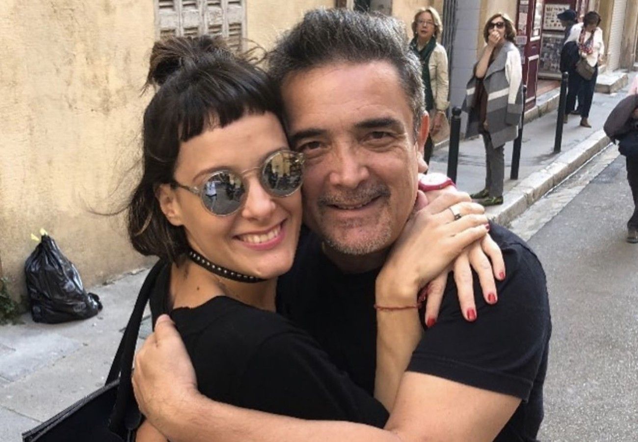 Sabrina Artaza y su papá Nito son muy unidos a pesar de la distancia.
