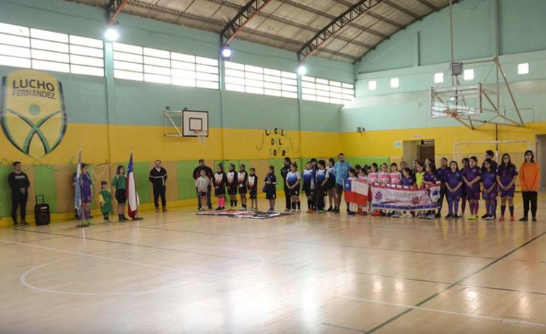 Una actividad infantil en el gimnasio municipal de Río Gallegos (foto de archivo). Una actividad infantil en el gimnasio municipal de Río Gallegos (foto de archivo). 