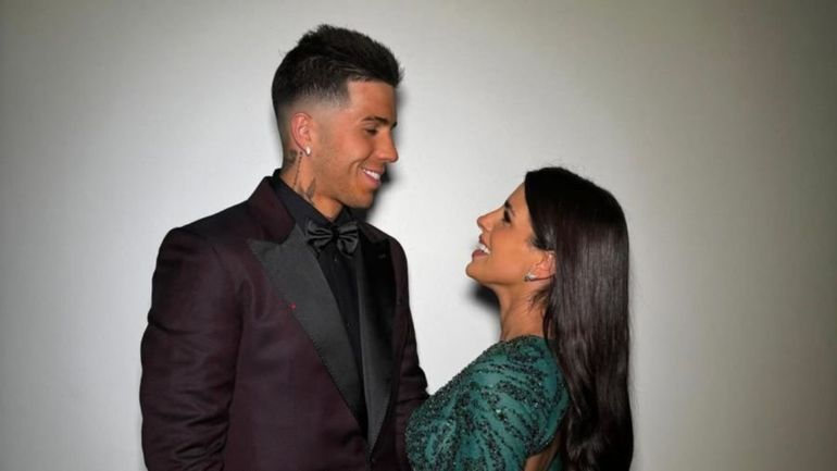 Enzo Fernández y Valentina Cervantes Enzo Fernández y Valentina Cervantes