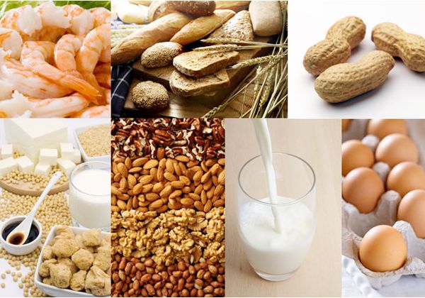 Los ocho alimentos que causan el 90% de las alergias