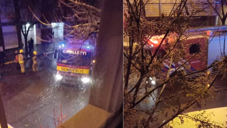 Cipolletti: se incendió un departamento a la madrugada