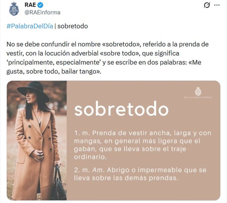 La aclaración de la RAE sobre las diferencias entre La aclaración de la RAE sobre las diferencias entre
