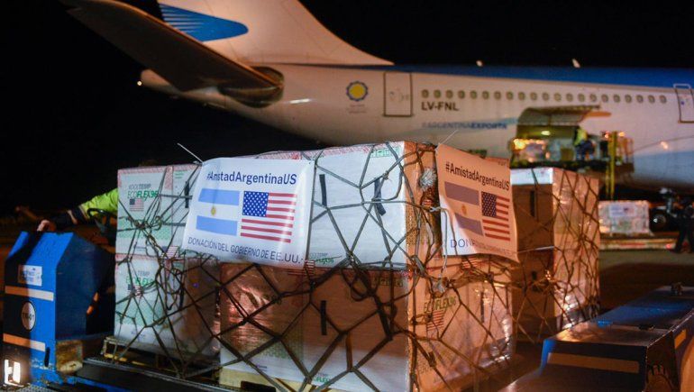 Llegaron al país 3,5 millones de dosis de Moderna