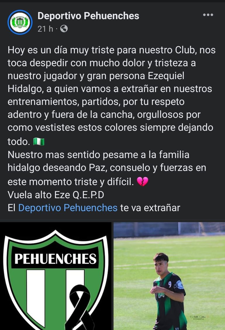 Quién era el joven que murió en un accidente en Buta Ranquil