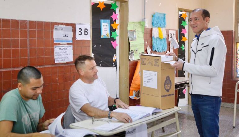Gutiérrez invitó a la gente a votar a pesar de que es una elección con poco interés