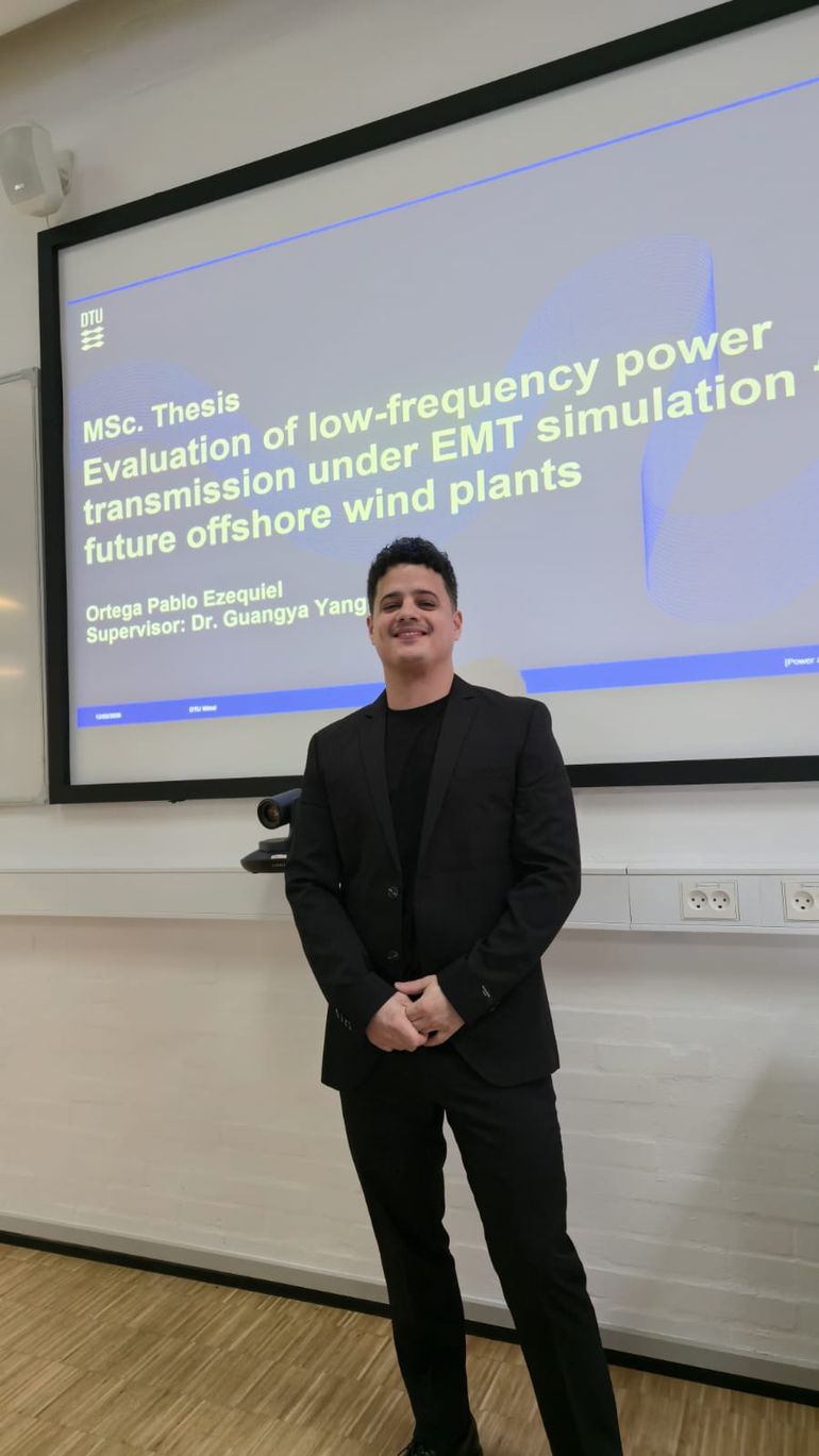 Ezequiel Ortega, ingeniero neuquino en Dinamarca. Ezequiel Ortega, ingeniero neuquino en Dinamarca.