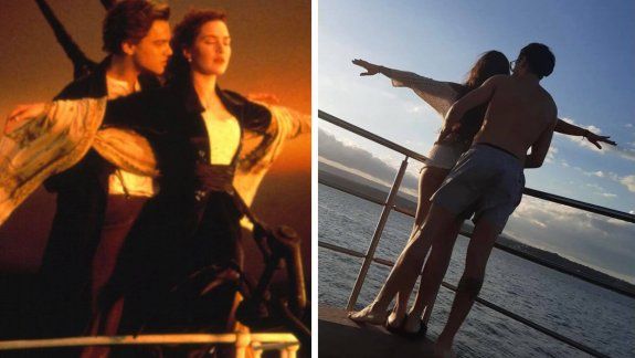¿Se siente DiCaprio?: Rodrigo Noya presentó a su nueva novia con una gráfica de Titanic
