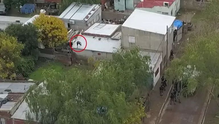 Con un drone lograron atrapar al Gacela, un líder narco en Rosario