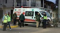 El choque de la ambulancia fue el último eslabón de una insólita madrugada 