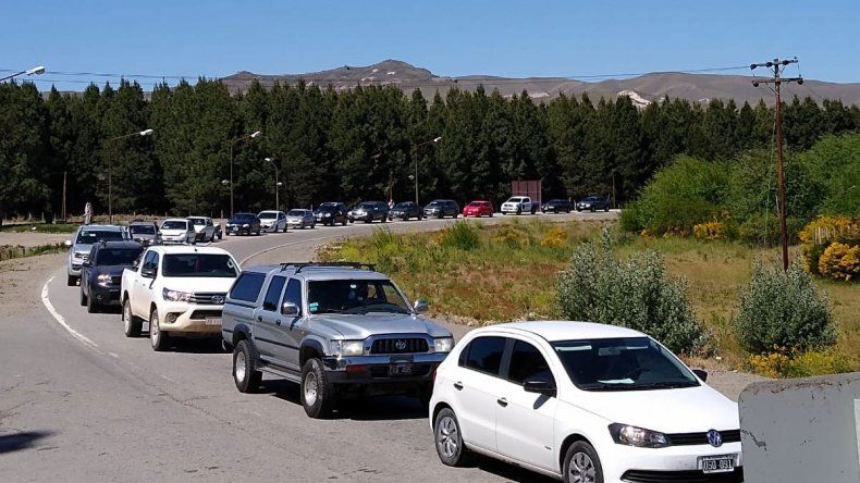 Ruta 40 a la altura de Junín de los Andes (foto archivo). | LM Neuquen Ruta 40 a la altura de Junín de los Andes (foto archivo).