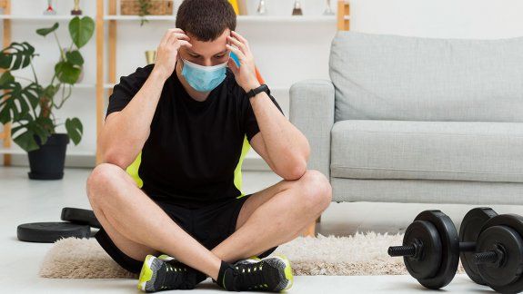 La pausa en el deporte llevó a los atletas a terapia