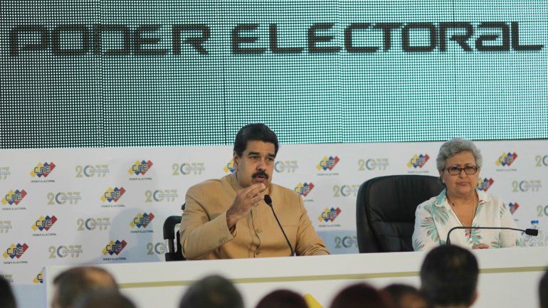 El gobierno venezolano rechazó las denuncias a través de la presidenta del Consejo Electoral