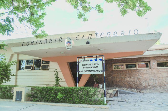 En el hecho intervino personal de la Comisaría Quinta de Centenario.