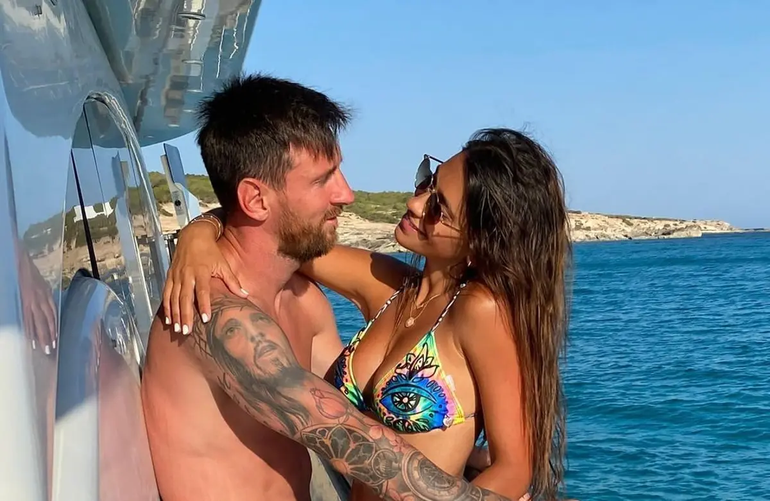 Las fotos inéditas que subió Messi por el cumple de Antonela