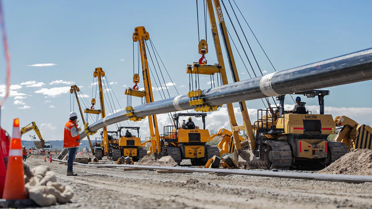 El gasoducto de 471 km hacia el Golfo San Matías marcará la próxima gran ola de empleo patagónico. El gasoducto de 471 km hacia el Golfo San Matías marcará la próxima gran ola de empleo patagónico.
