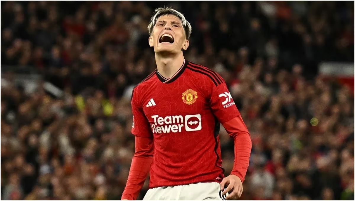 Video: la jugada mala leche que hizo Garnacho en Inglaterra que llevó al Manchester al triunfo