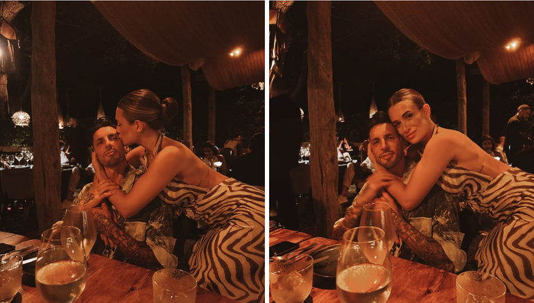 Las paradisíacas vacaciones de Camila Homs y José Sosa. Las paradisíacas vacaciones de Camila Homs y José Sosa.