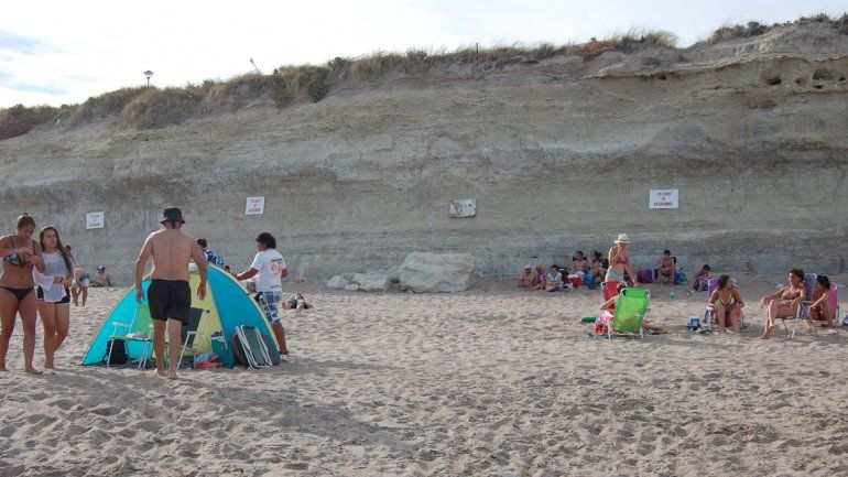 Las piedras cayeron en horas de la noche
