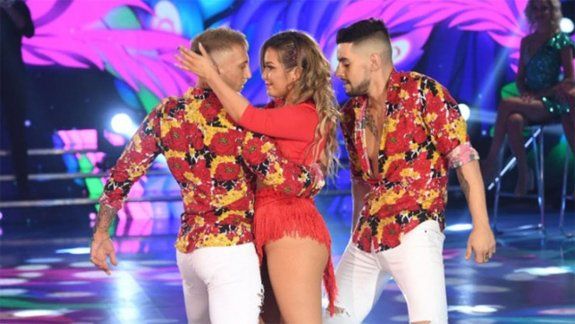 bailando: la princesita y el polaco se sacaron chispas