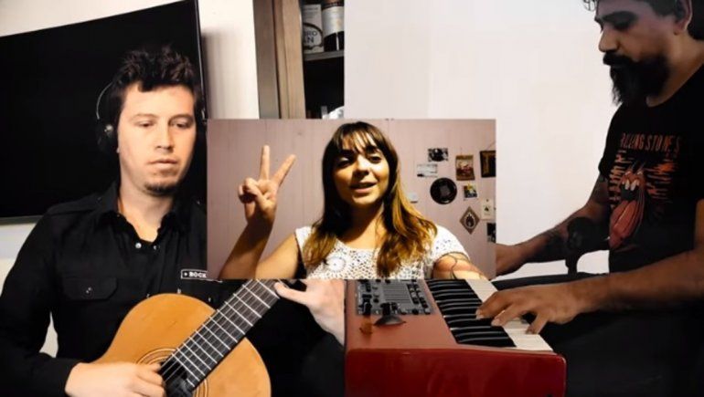 Los músicos neuquinos se unieron en un emotivo video para ofrecer su corazón