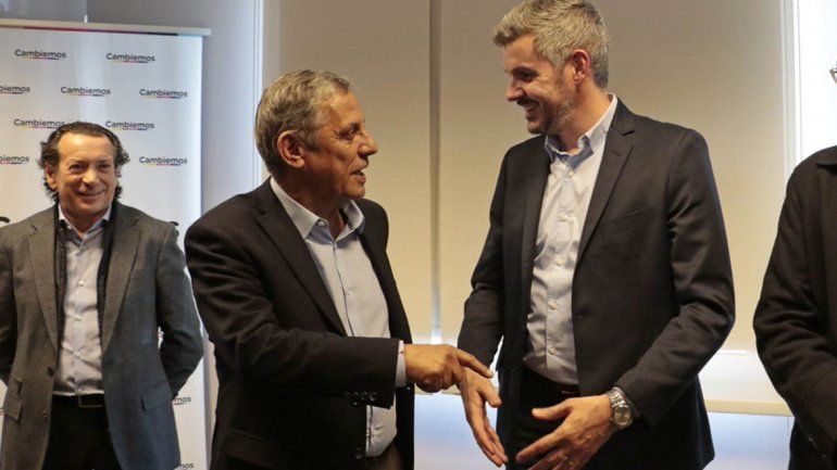 Pechi Quiroga recibió a Marcos Peña: Somos oficialistas en las buenas y en las malas