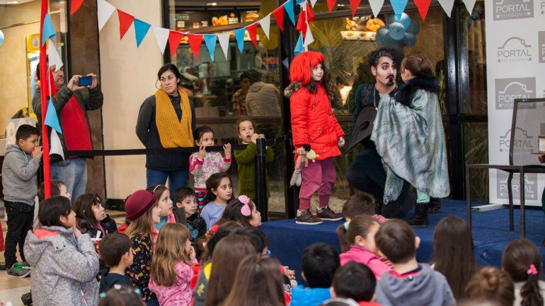 Los más pequeños disfrutaron de las diferentes actividades.