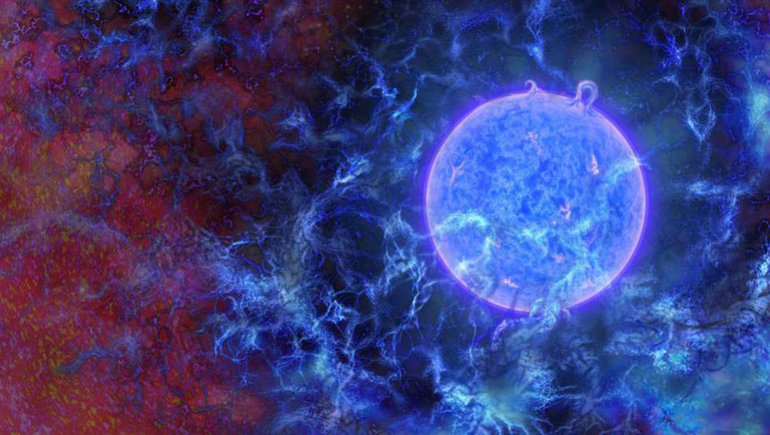 Hallan burbuja de galaxias remanentes del Big Bang