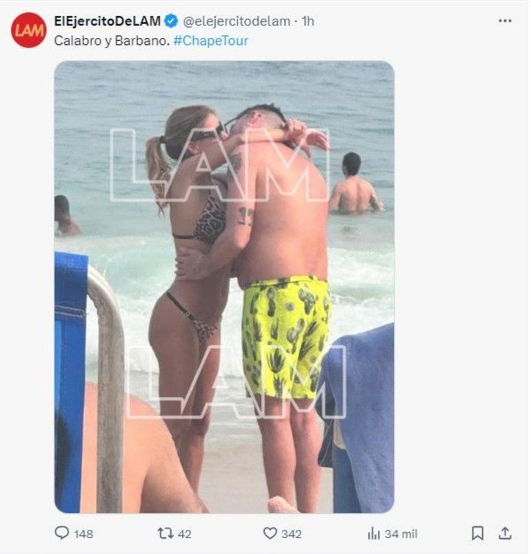 La foto de Marina Calabró y Rolando Barbano La foto de Marina Calabró y Rolando Barbano