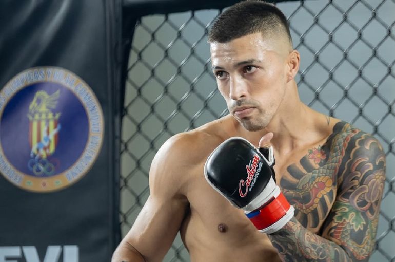 De mirar películas de Bruce Lee y pelear en Neuquén, a ser luchador de MMA en España