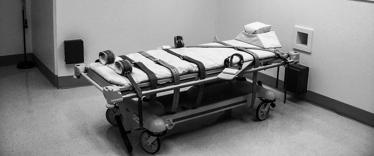 Camilla de ejecución letal. Amnistía Internacional