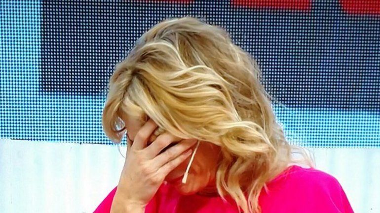 La panelista lloró ante las cámaras y denunció amenazas.