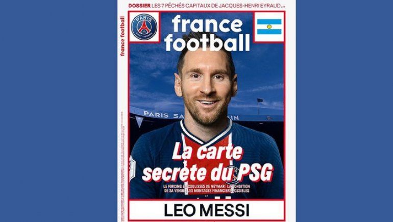 France Football estremece al mundo con Messi en su portada