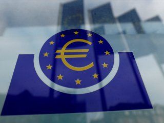FOTO DE ARCHIVO: El logo del Banco Central Europeo (BCE) en Fráncfort, Alemania, el 23 de enero de 2020. REUTERS/Ralph Orlowski//File Photo