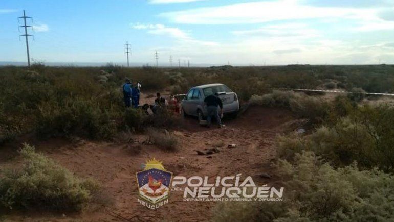 Un hombre murió tras despistar de la Ruta 7 en Añelo