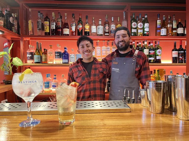 Chino y Fede, dueños de la coctelería de María Ramona Chino y Fede, dueños de la coctelería de María Ramona