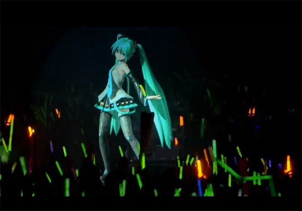 La cantante más famosa de Japón es un holograma