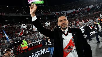 Martín Demichelis presenció como hincha la victoria de River ante Boca en la final de la Copa Libertadores. Martín Demichelis presenció como hincha la victoria de River ante Boca en la final de la Copa Libertadores.