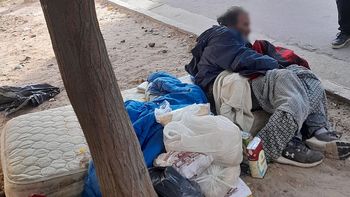 Mario Reyes, el hombre que dice ser ex combatiente de Malvinas volvió a su casa