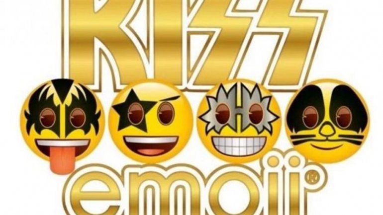 Kiss ya tiene todo listo para lanzar sus propios  emojis