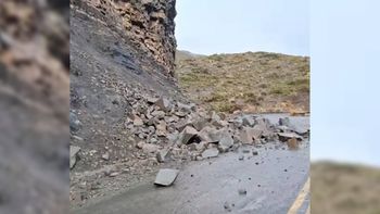 Se desmoronaron rocas sobre la ruta 43: piden precaución para circular por el norte neuquino Se desmoronaron rocas sobre la ruta 43: piden precaución para circular por el norte neuquino