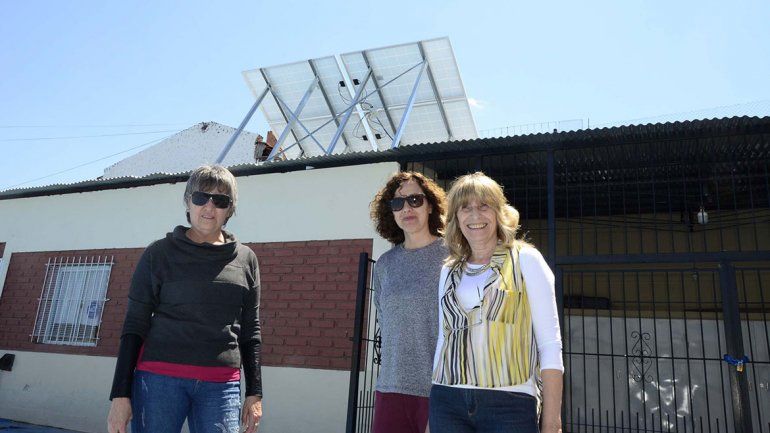 Cumelén, la primera comisión vecinal  con paneles solares