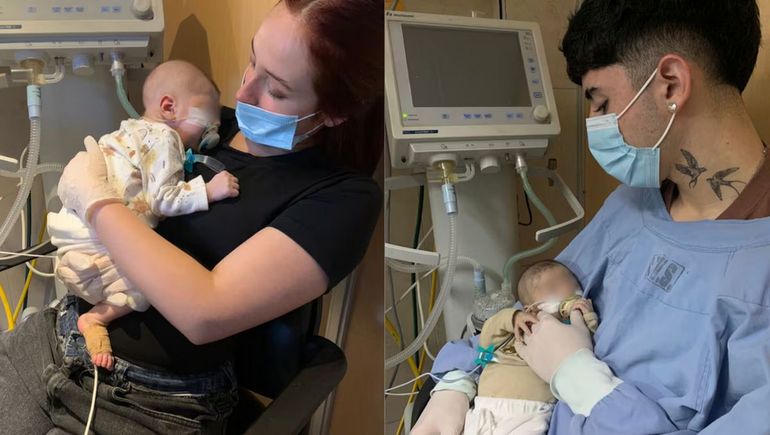 Un bebé está grave hace tres meses: lo sedaron cuando nació con fentanilo contaminado