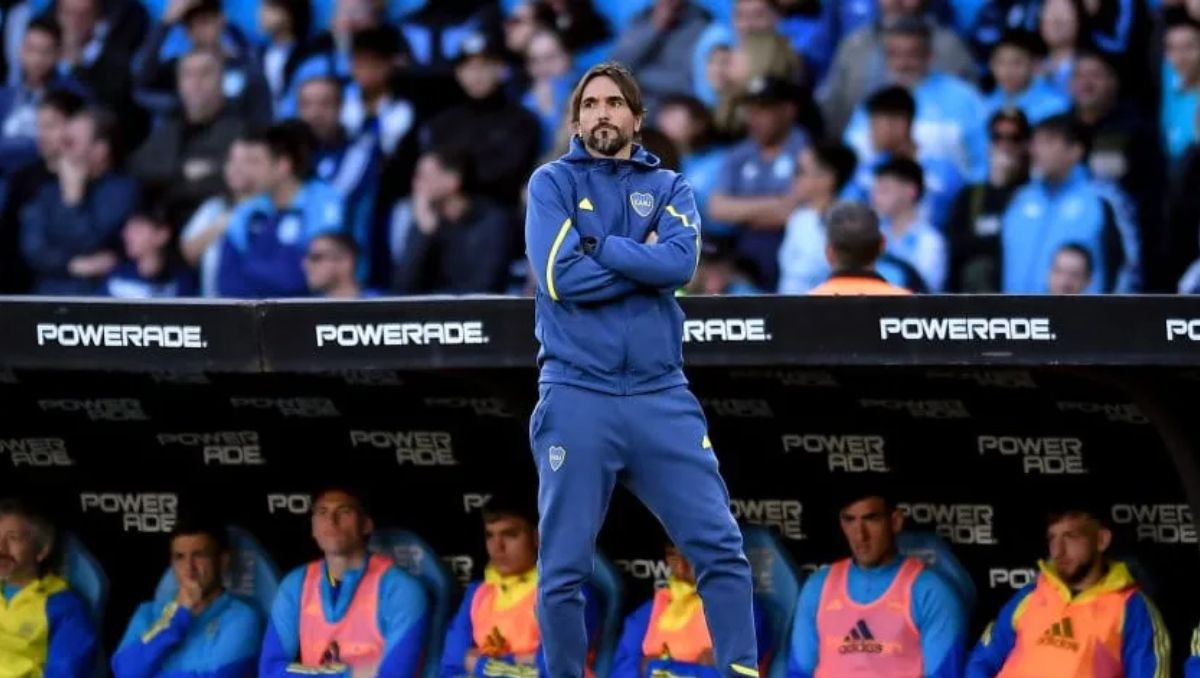 Bronca y tristeza: qué dijo Diego Martínez después de la derrota de Boca ante Racing