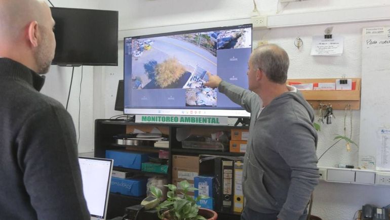 Suman más cámaras para atrapar a los que tiran basura en Neuquén