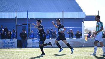 Germán Cervera marcó contra Kimberley (foto) y luego ante Sol de Mayo, su ex equipo. 