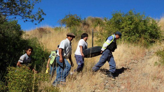 Iban en el camión y perdieron una rueda camino a Junín de los Andes